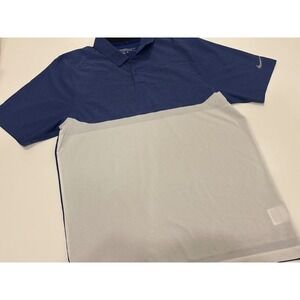 Nike Tour Performance 2 Tone Short Sleeve Golf Polo Shirt